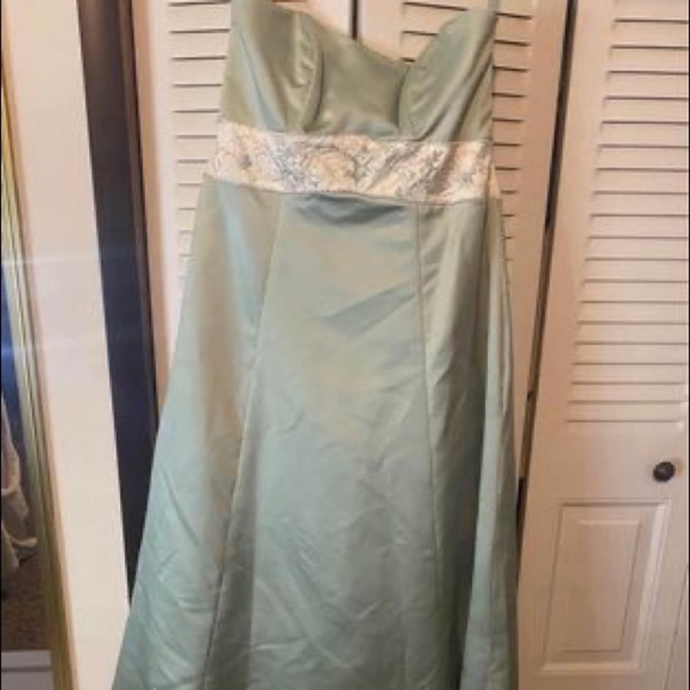 Floor length gown